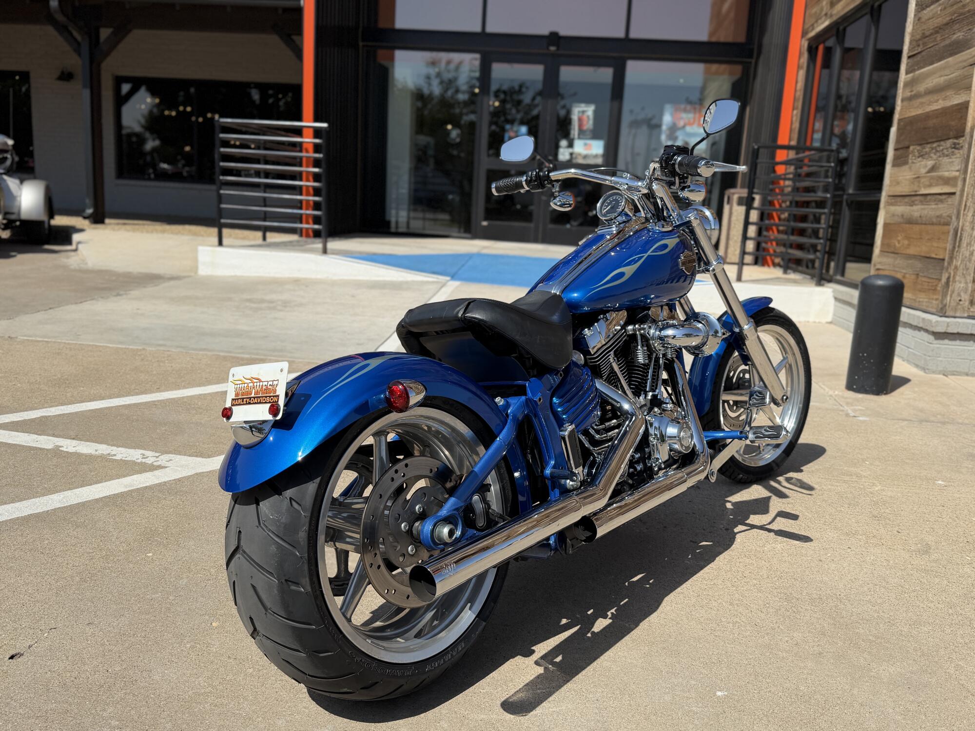 2008 Harley-Davidson® Softail® Rocker™ C PACIFIC BLUE DELUXE, photo 8