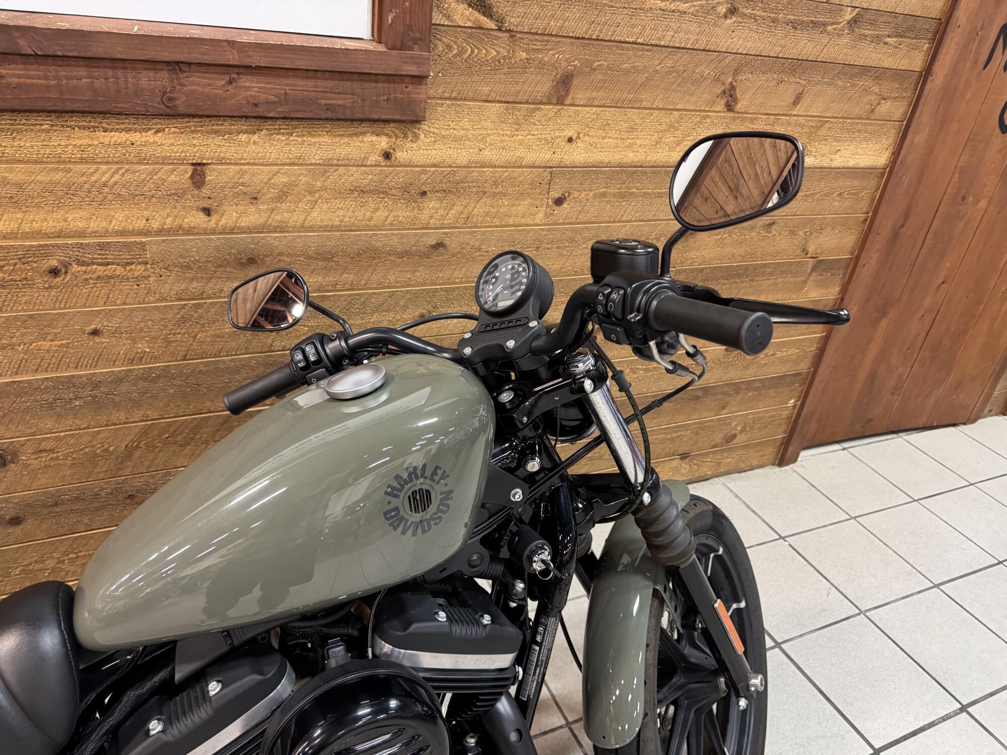 2021 Harley-Davidson® Iron 883™ Deadwood Green XL883N, photo 6