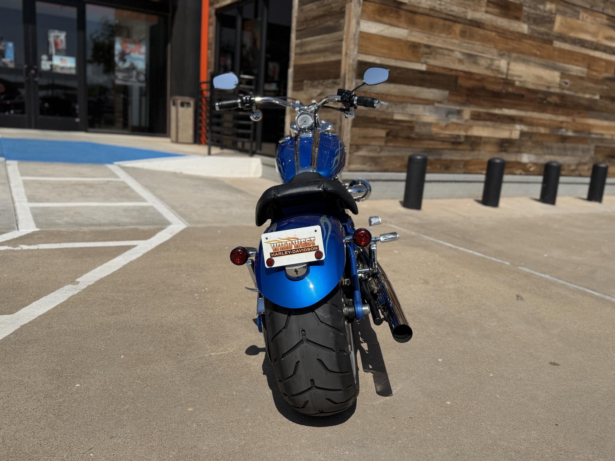 2008 Harley-Davidson® Softail® Rocker™ C PACIFIC BLUE DELUXE, photo 7