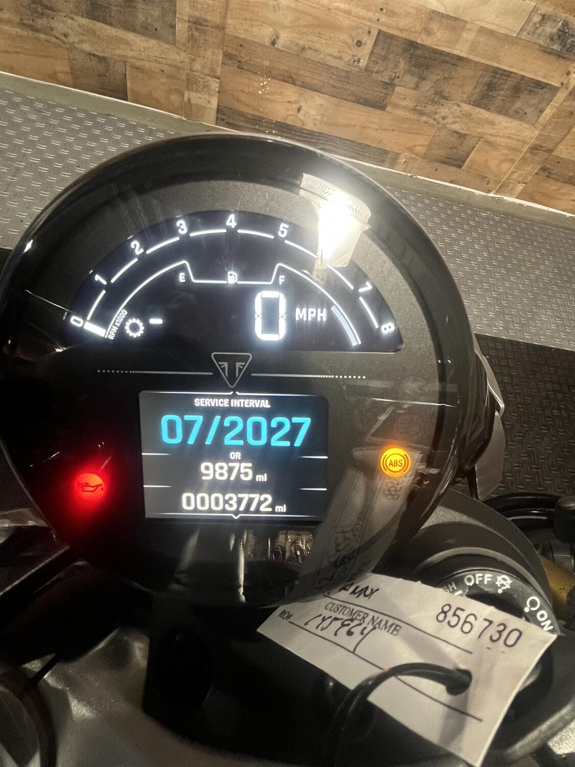 2025 Triumph Speed Twin 1200 RS Sapphire Black, photo 9