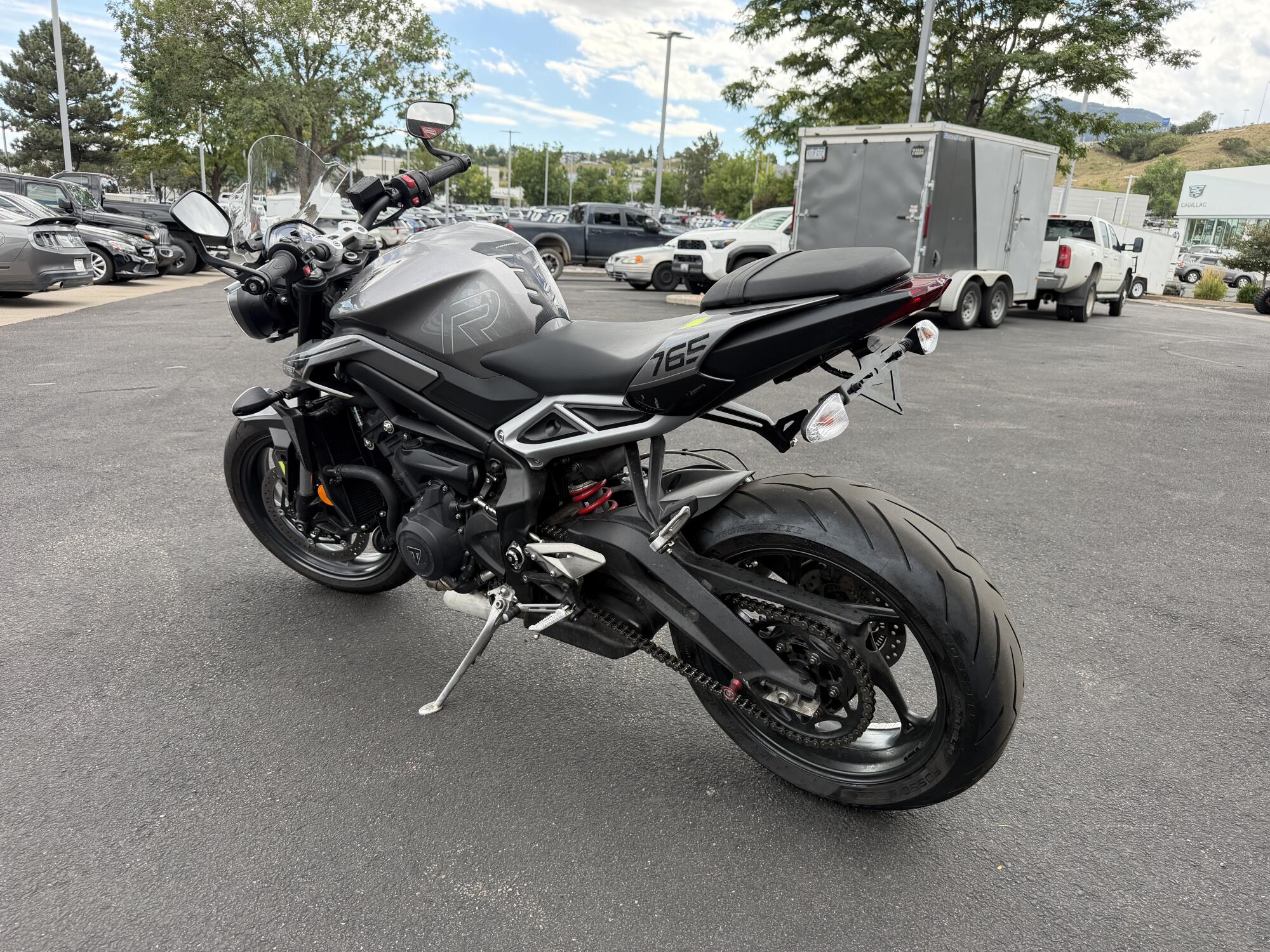 2024 Triumph Street Triple 765 R Silver Ice, photo 8