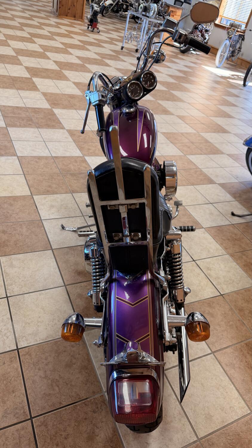 1976 SuperGlide Purple Custom paint, photo 7