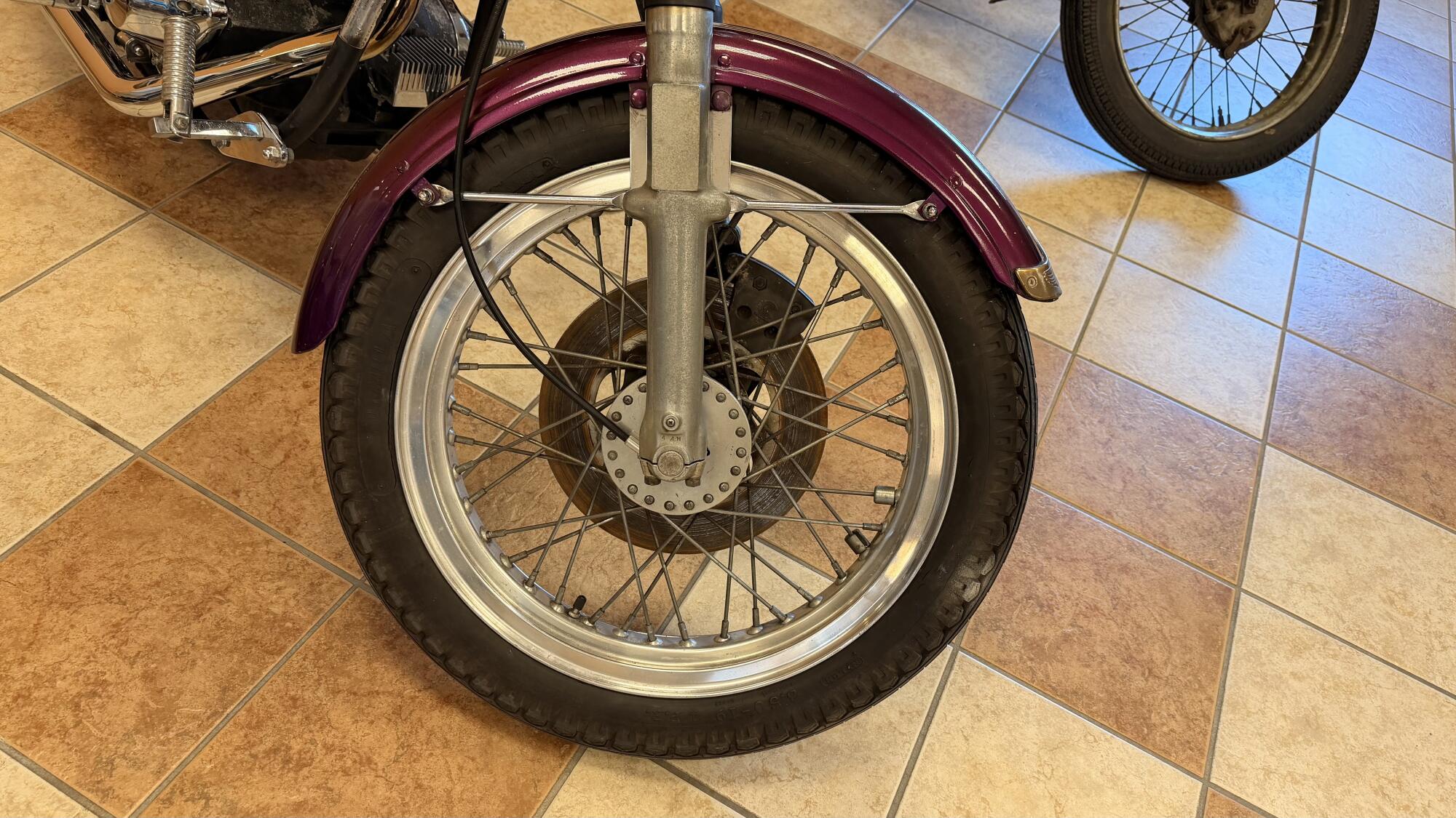 1976 SuperGlide Purple Custom paint, photo 3