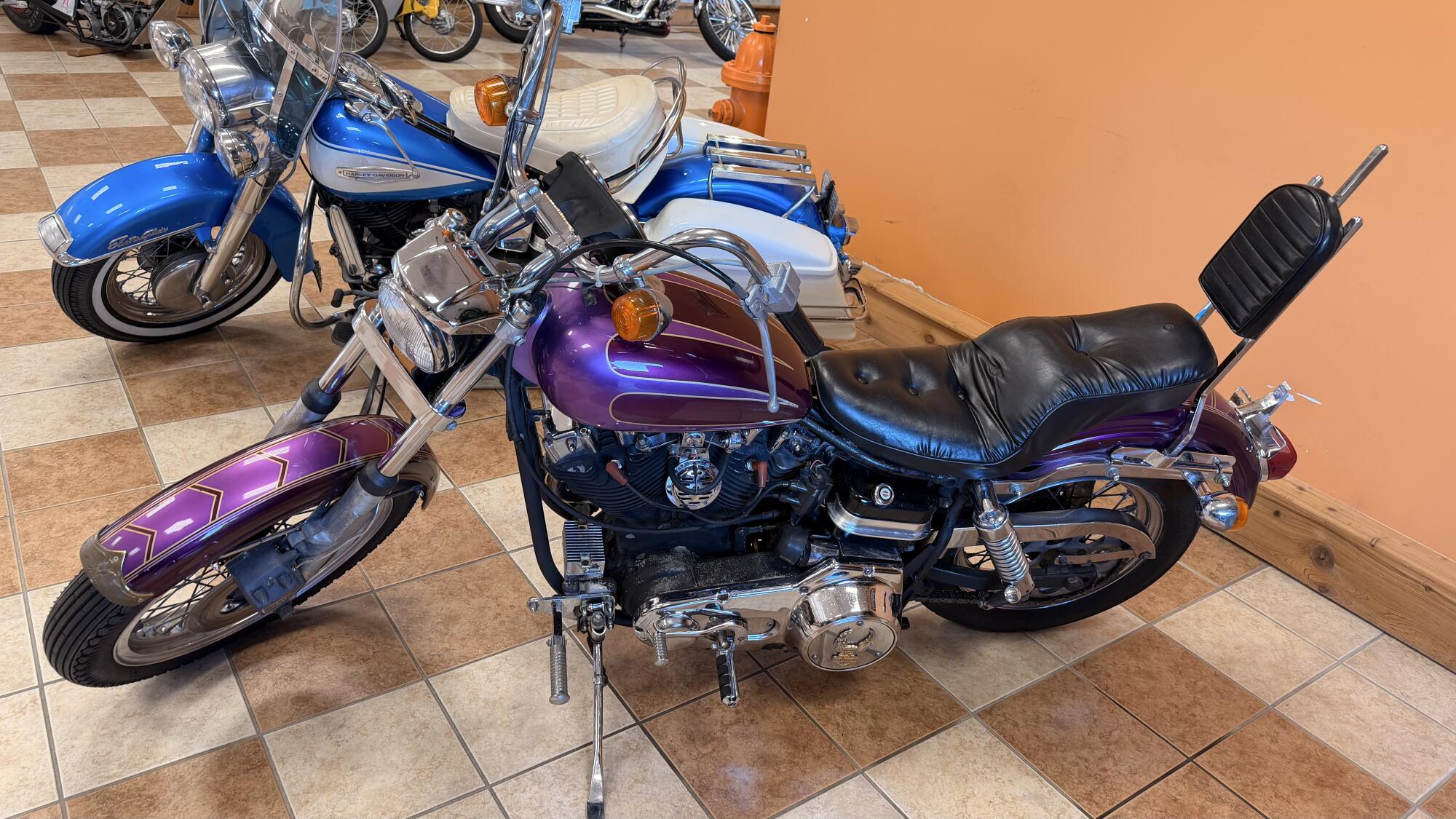 1976 SuperGlide Purple Custom paint, photo 5