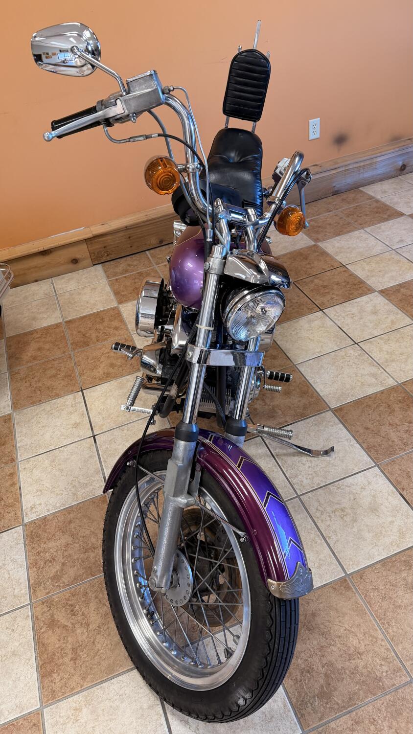 1976 SuperGlide Purple Custom paint, photo 4