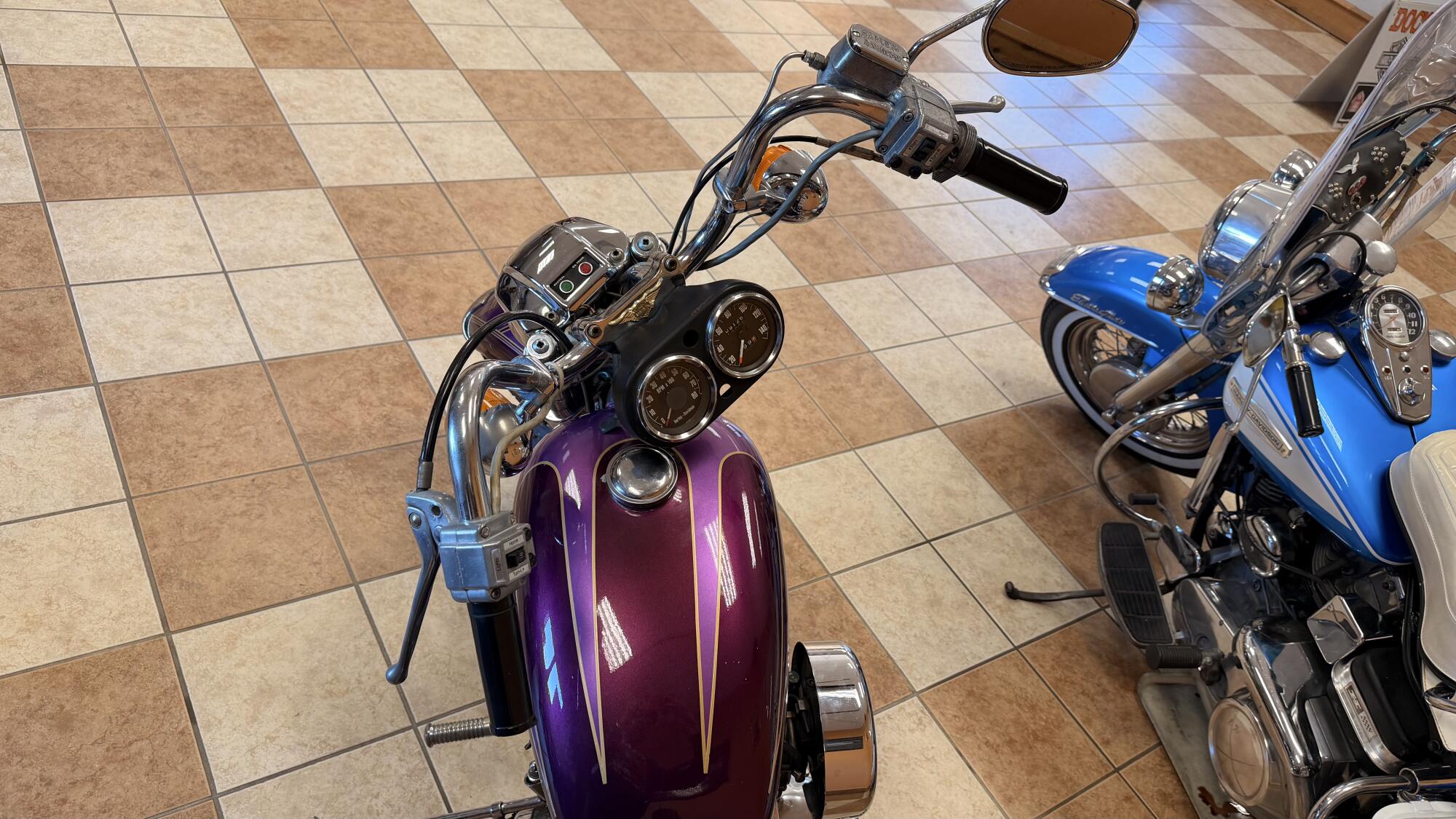 1976 SuperGlide Purple Custom paint, photo 8