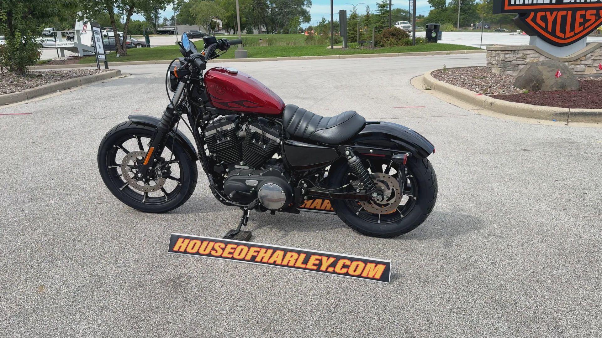 2017 Harley-Davidson® Iron 883™ Hard Candy Custom™ Hot Rod Red Flake, photo 8