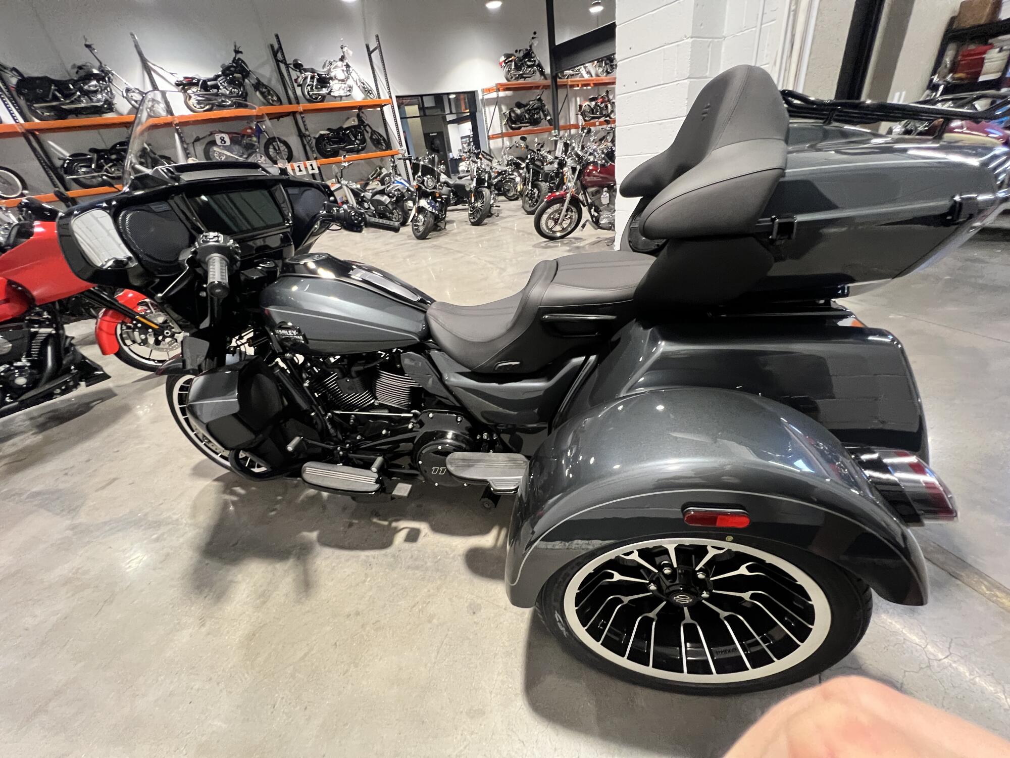 2026 Harley-Davidson® Street Glide 3 Limited Iron Horse Metallic Black Trim FLTRT, photo 8