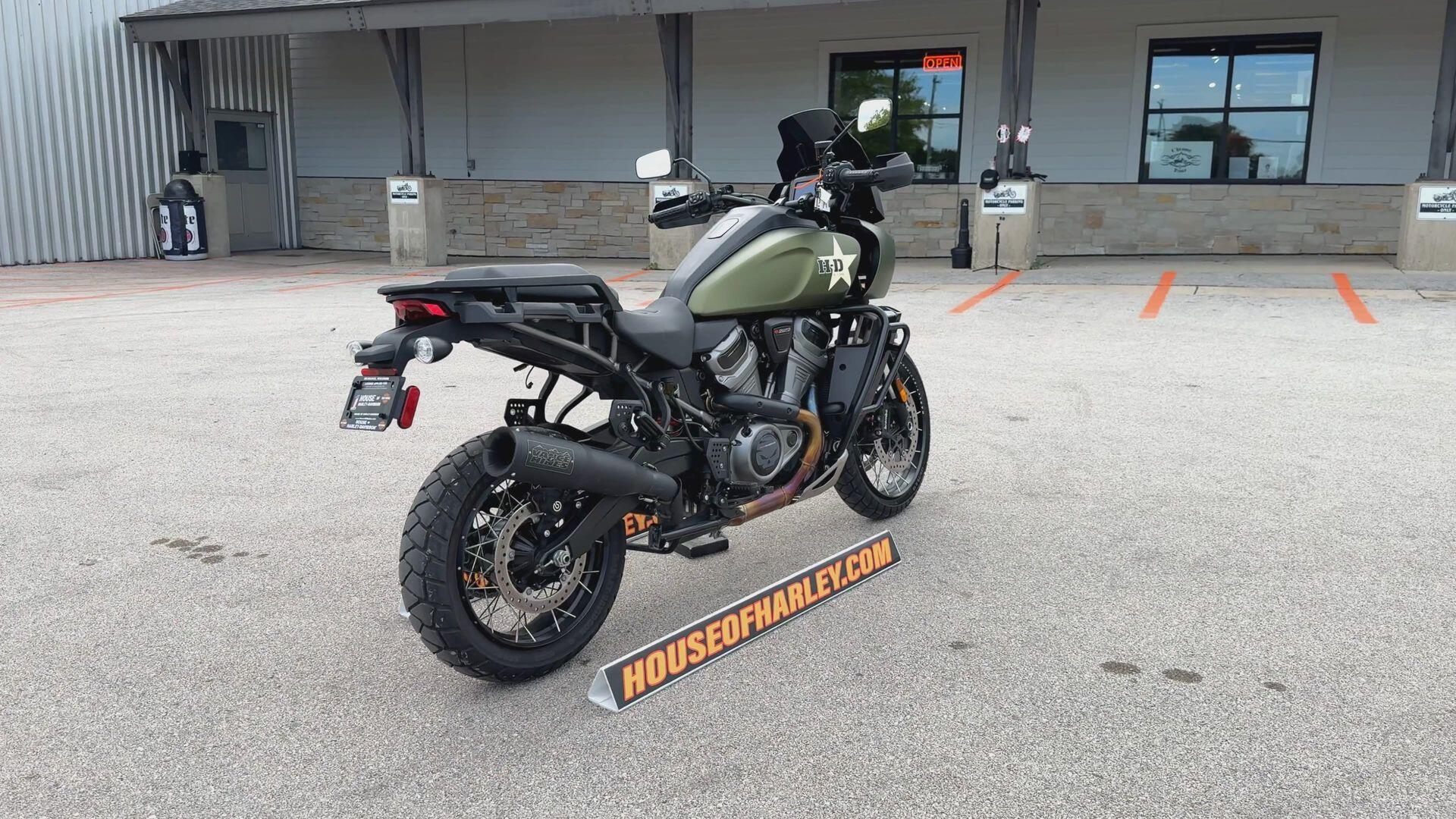 2022 Harley-Davidson® Pan America™ 1250 Special MINERAL GREEN DENIM, photo 10