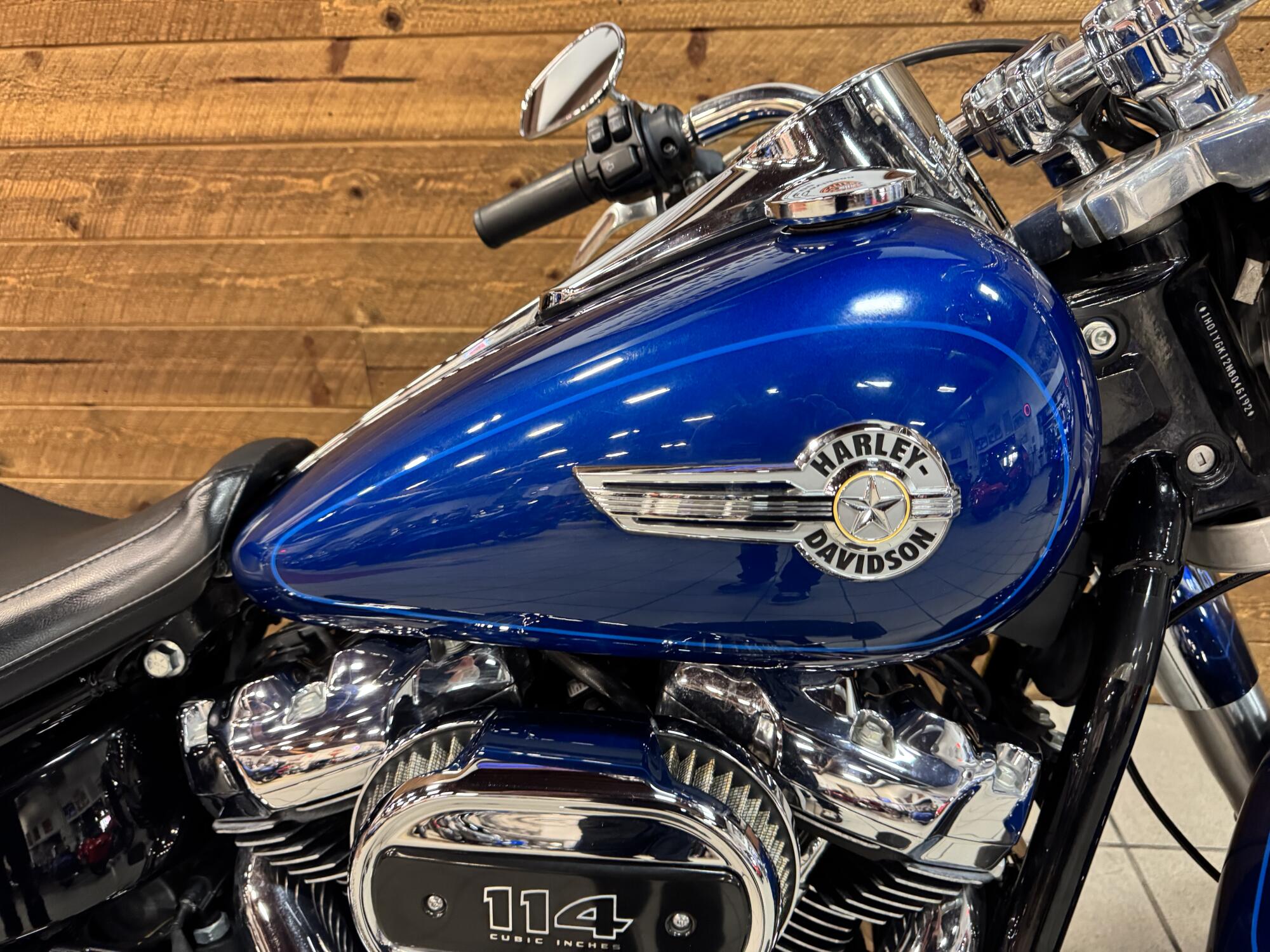 2022 Harley-Davidson® Fat Boy® 114 Reef Blue FLFBS, photo 2